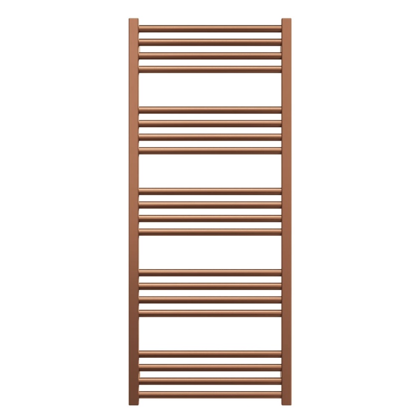 Cutout image of Crosswater MPRO Brushed Bronze 1140mm x 480mm Heated Towel Rail